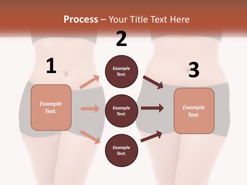 A Woman In A Black Sports Bra Top And Black Shorts PowerPoint Template