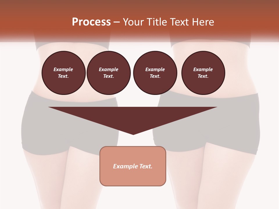 A Woman In A Black Sports Bra Top And Black Shorts PowerPoint Template