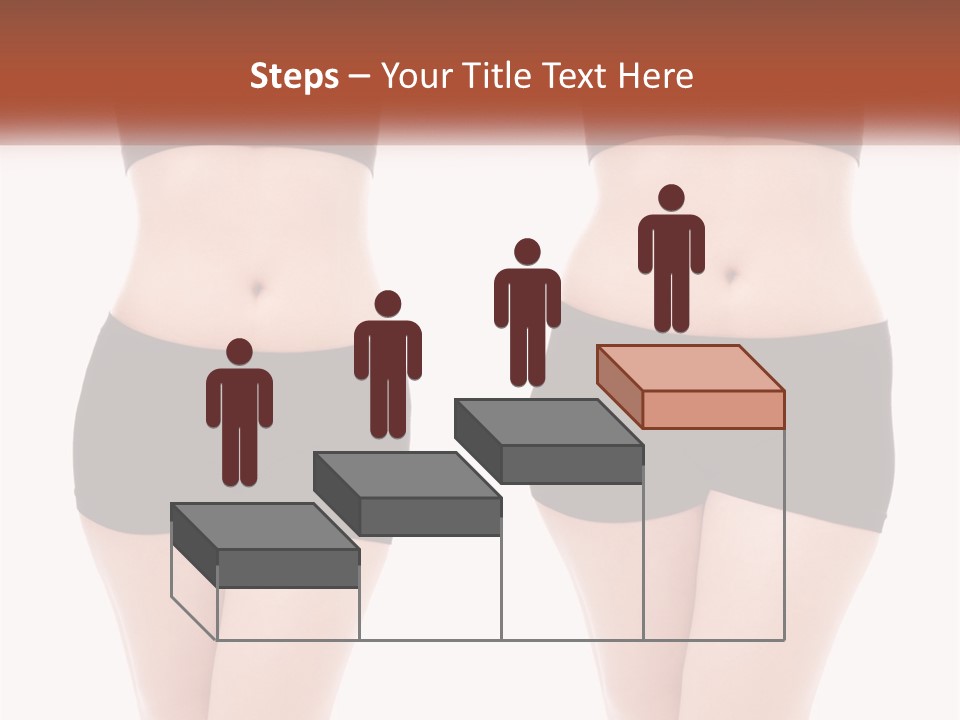 A Woman In A Black Sports Bra Top And Black Shorts PowerPoint Template