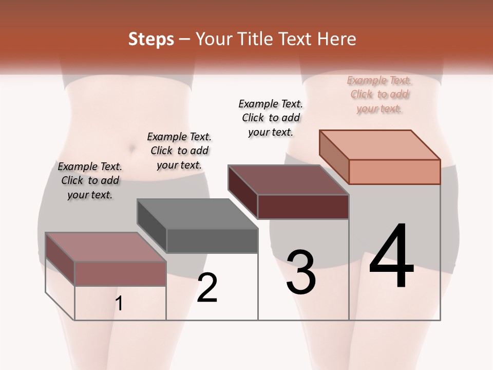 A Woman In A Black Sports Bra Top And Black Shorts PowerPoint Template