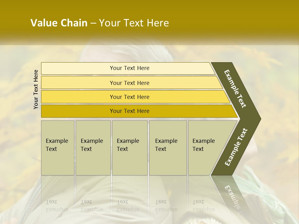 A Man And Woman Are Smiling For The Camera PowerPoint Template