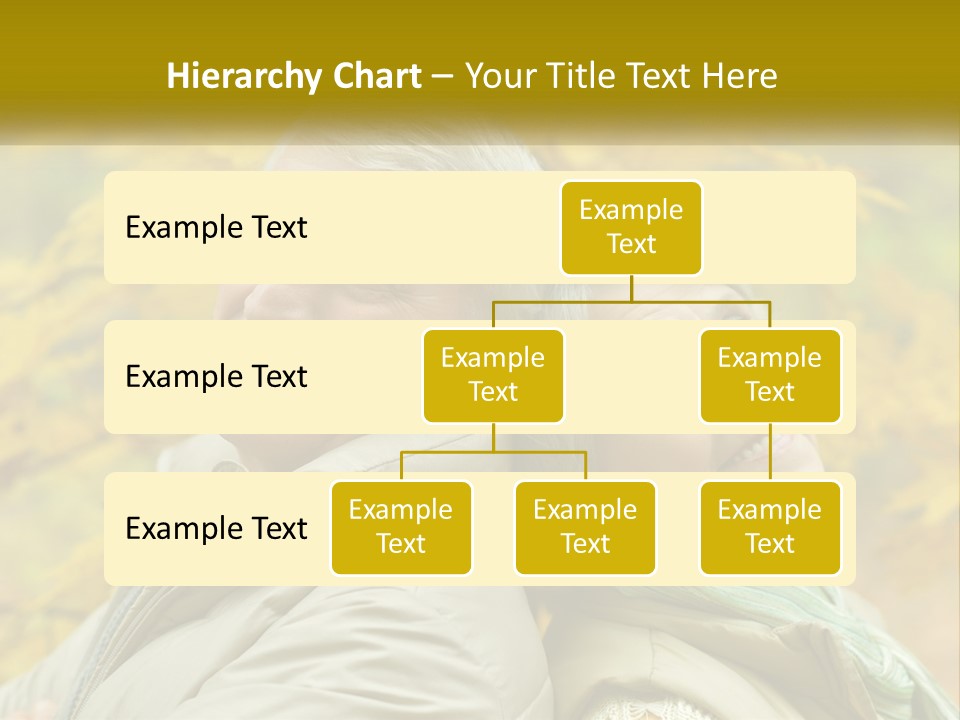 A Man And Woman Are Smiling For The Camera PowerPoint Template