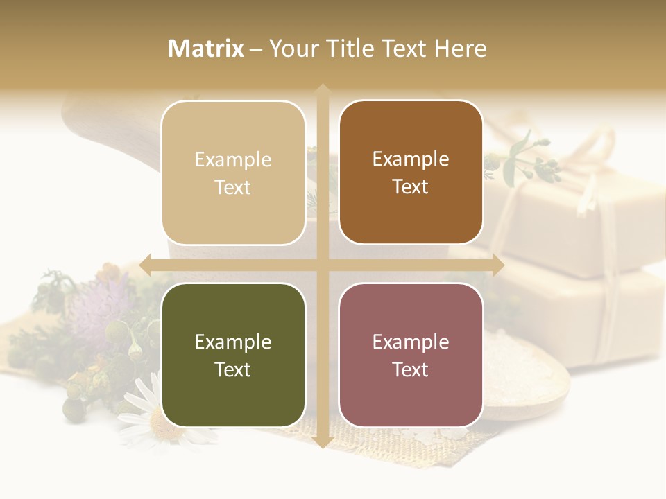 A Mortar, Mortars, And Flowers In A Mortar Bowl Powerpoint Template PowerPoint Template