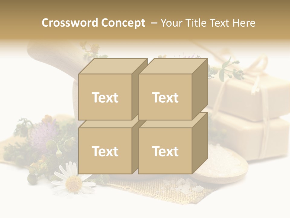 A Mortar, Mortars, And Flowers In A Mortar Bowl Powerpoint Template PowerPoint Template