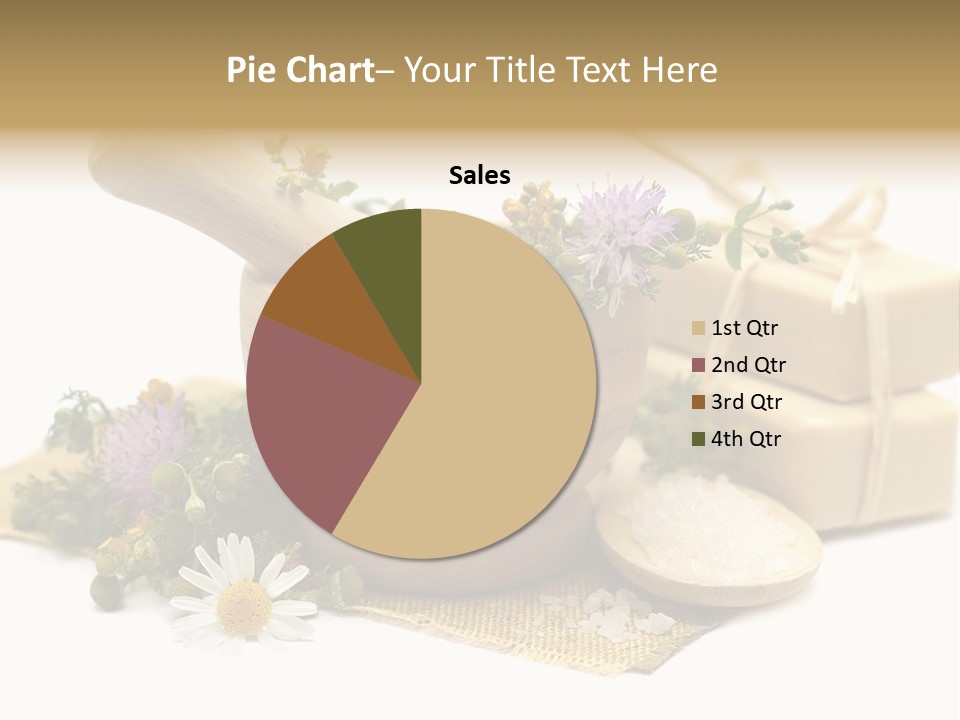 A Mortar, Mortars, And Flowers In A Mortar Bowl Powerpoint Template PowerPoint Template