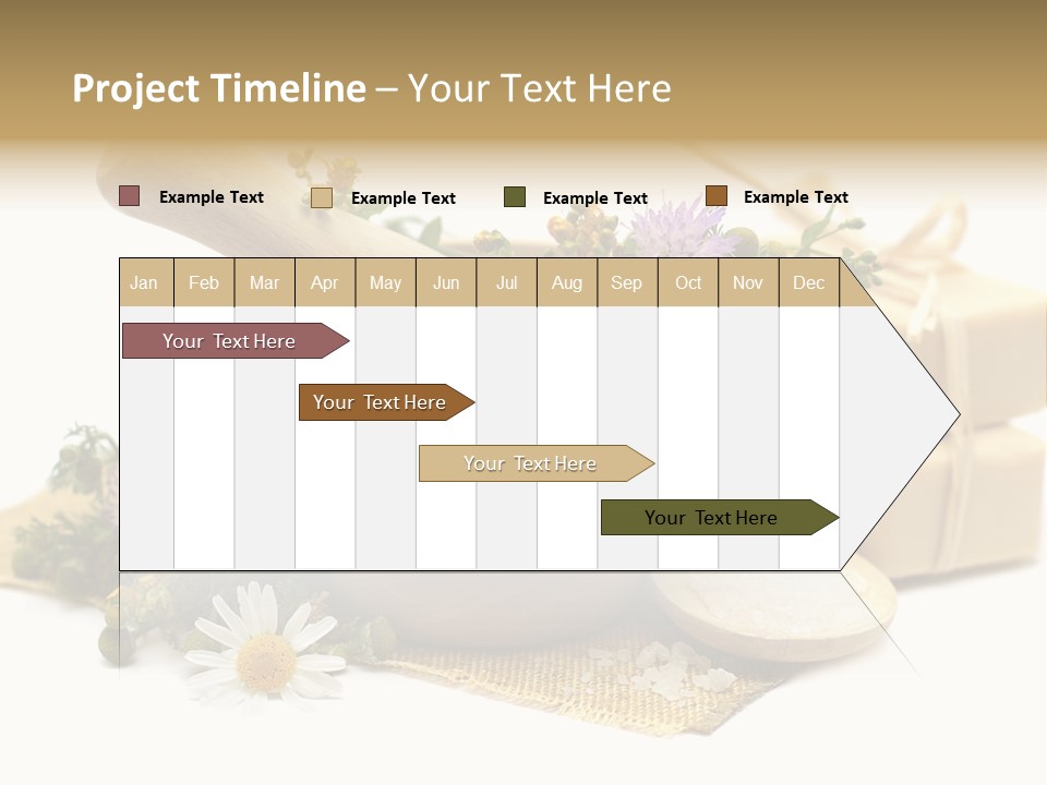 A Mortar, Mortars, And Flowers In A Mortar Bowl Powerpoint Template PowerPoint Template