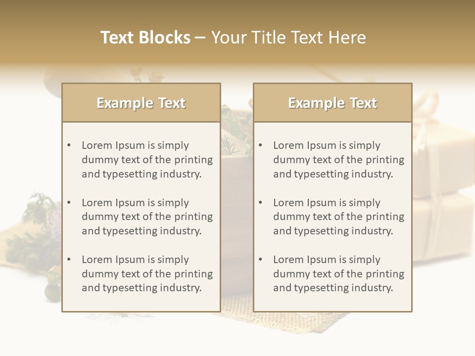 A Mortar, Mortars, And Flowers In A Mortar Bowl Powerpoint Template PowerPoint Template