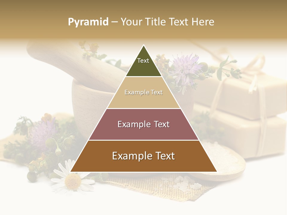 A Mortar, Mortars, And Flowers In A Mortar Bowl Powerpoint Template PowerPoint Template