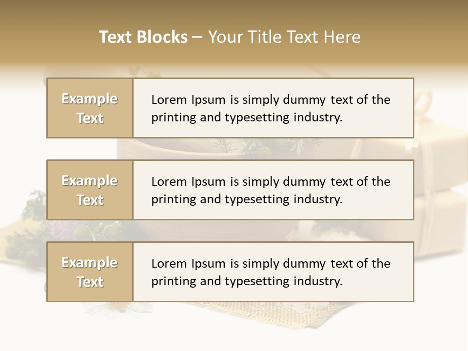 A Mortar, Mortars, And Flowers In A Mortar Bowl Powerpoint Template PowerPoint Template