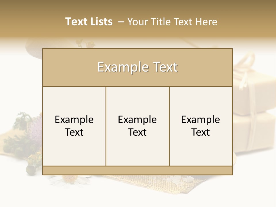 A Mortar, Mortars, And Flowers In A Mortar Bowl Powerpoint Template PowerPoint Template