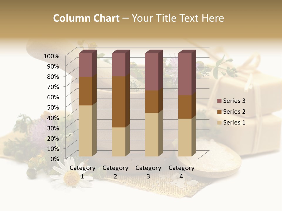 A Mortar, Mortars, And Flowers In A Mortar Bowl Powerpoint Template PowerPoint Template