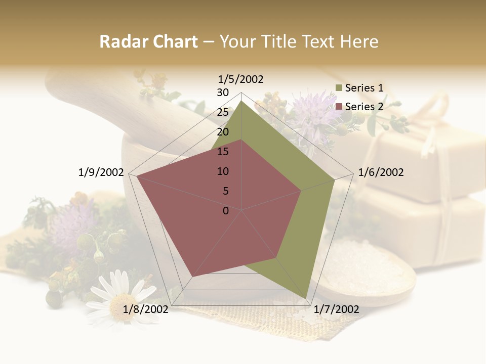A Mortar, Mortars, And Flowers In A Mortar Bowl Powerpoint Template PowerPoint Template