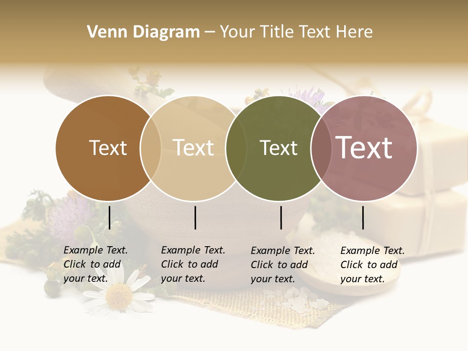 A Mortar, Mortars, And Flowers In A Mortar Bowl Powerpoint Template PowerPoint Template