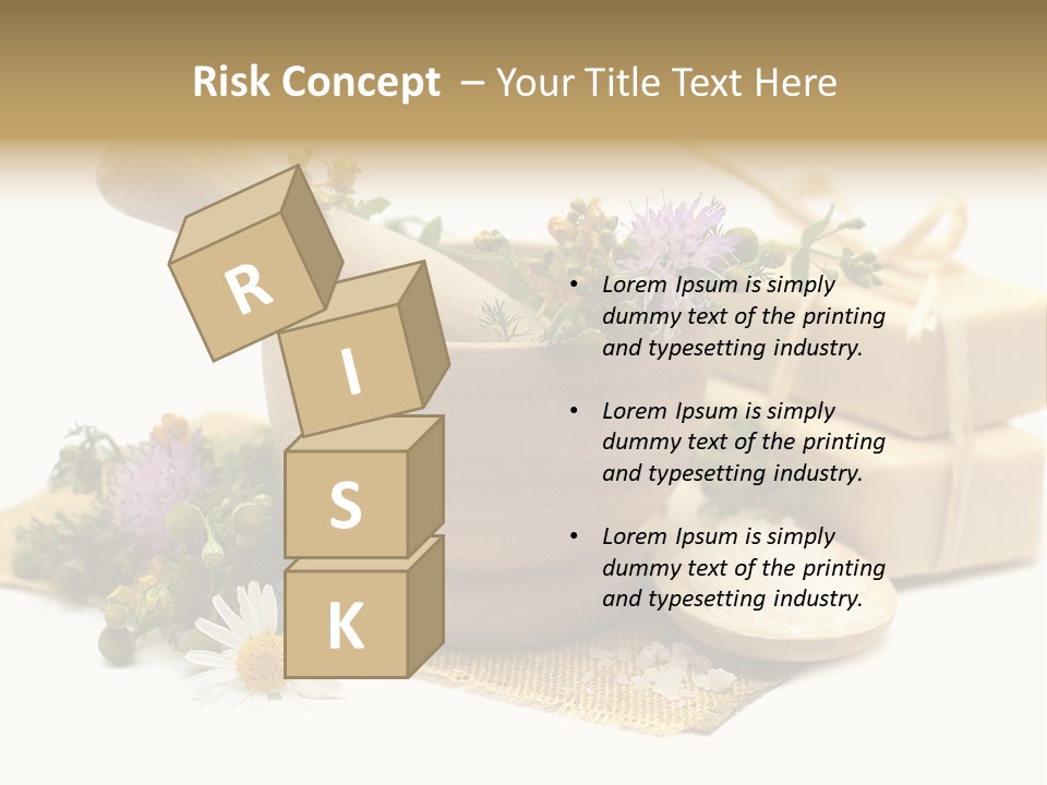 A Mortar, Mortars, And Flowers In A Mortar Bowl Powerpoint Template PowerPoint Template