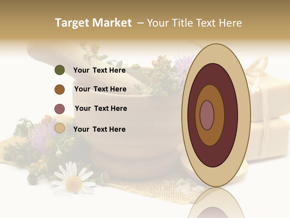 A Mortar, Mortars, And Flowers In A Mortar Bowl Powerpoint Template PowerPoint Template