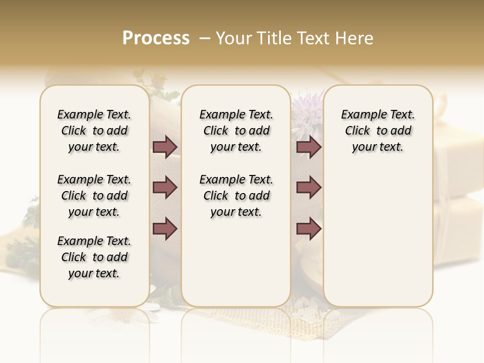 A Mortar, Mortars, And Flowers In A Mortar Bowl Powerpoint Template PowerPoint Template