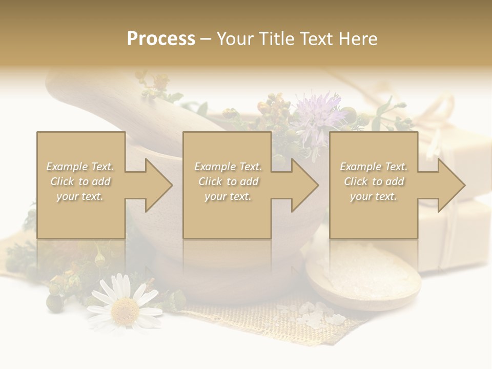 A Mortar, Mortars, And Flowers In A Mortar Bowl Powerpoint Template PowerPoint Template