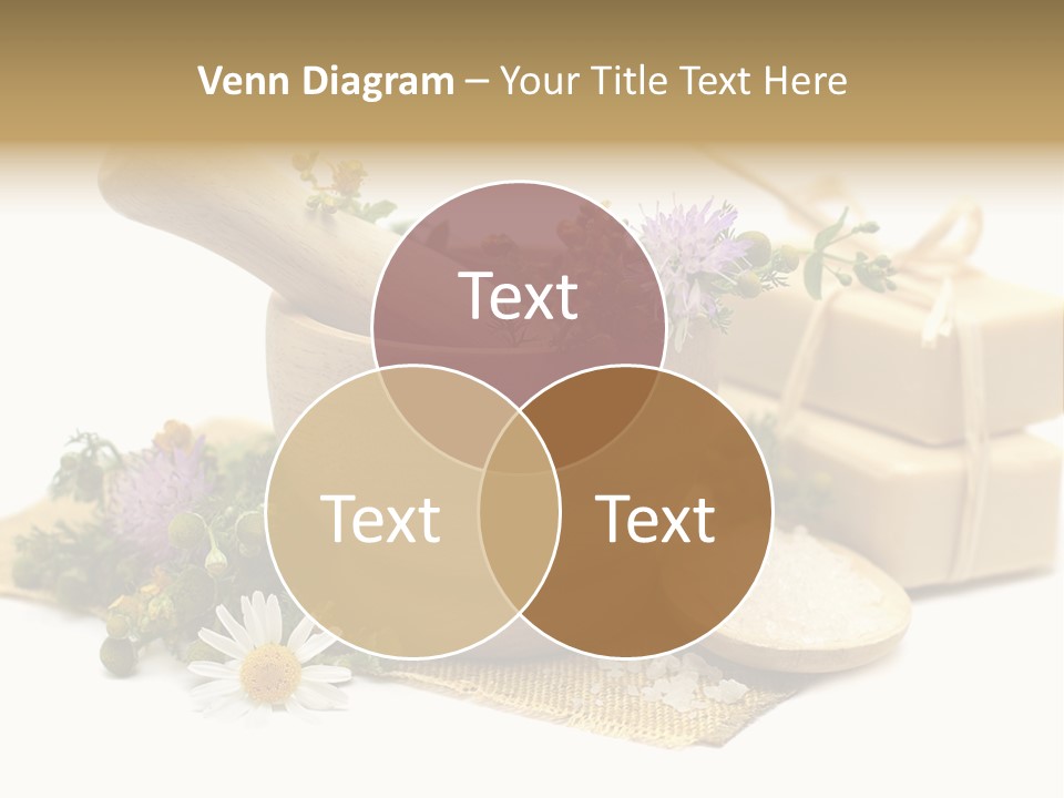 A Mortar, Mortars, And Flowers In A Mortar Bowl Powerpoint Template PowerPoint Template