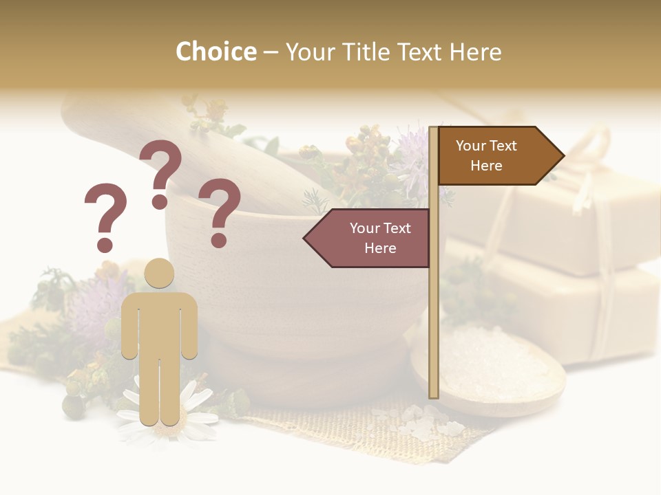 A Mortar, Mortars, And Flowers In A Mortar Bowl Powerpoint Template PowerPoint Template