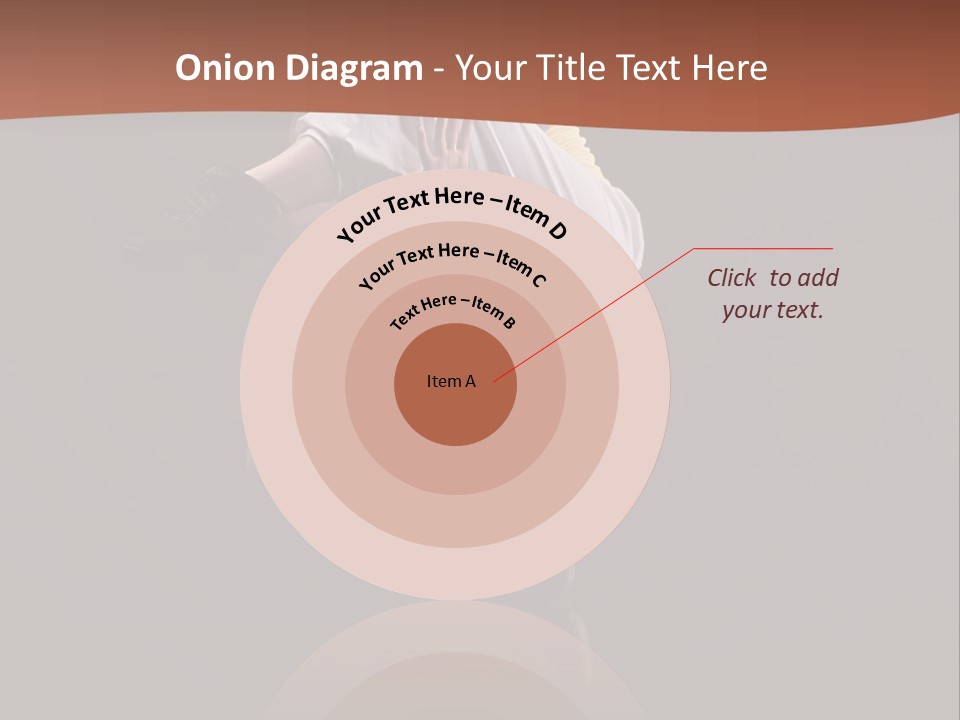 A Woman Jumping In The Air With Her Arms Outstretched PowerPoint Template