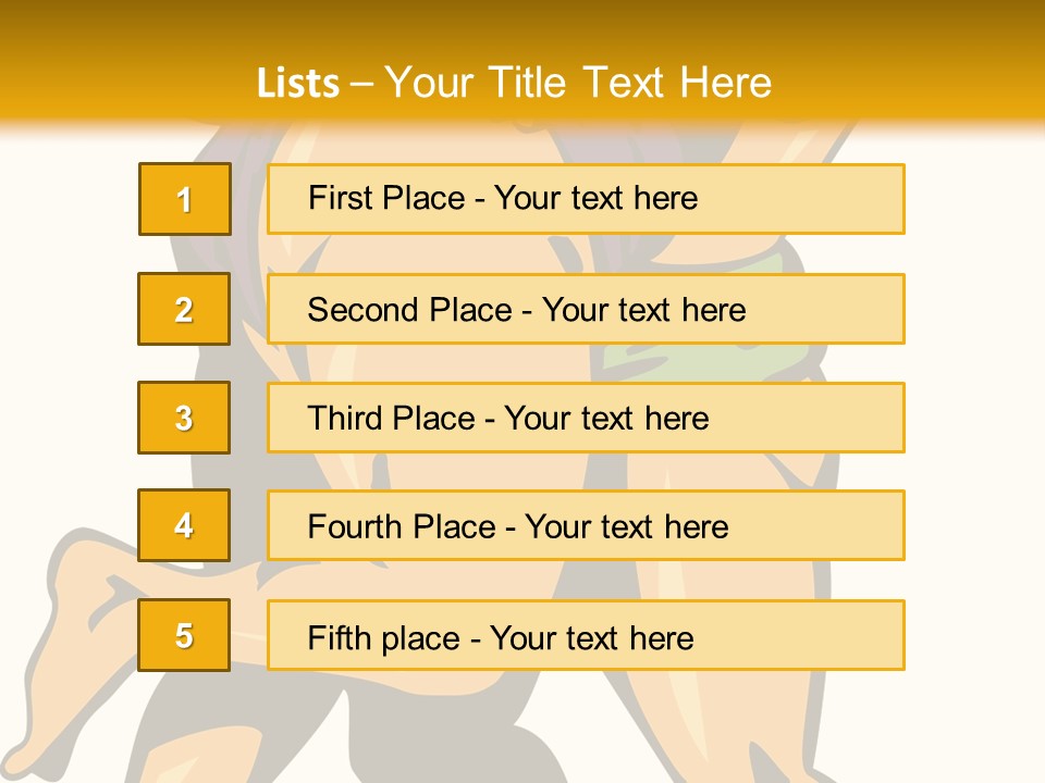 A Couple Of People Hugging Each Other On A Yellow Background PowerPoint Template