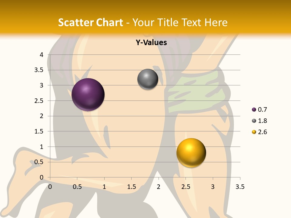 A Couple Of People Hugging Each Other On A Yellow Background PowerPoint Template