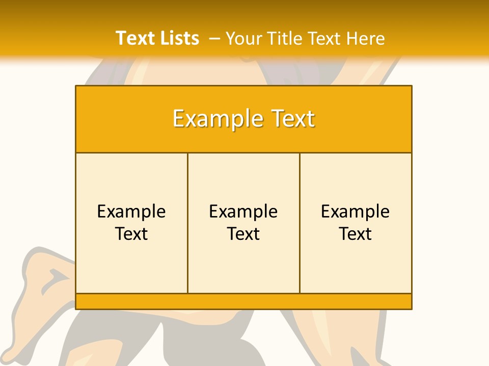 A Couple Of People Hugging Each Other On A Yellow Background PowerPoint Template