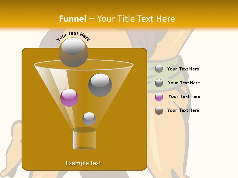 A Couple Of People Hugging Each Other On A Yellow Background PowerPoint Template