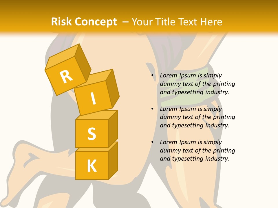 A Couple Of People Hugging Each Other On A Yellow Background PowerPoint Template