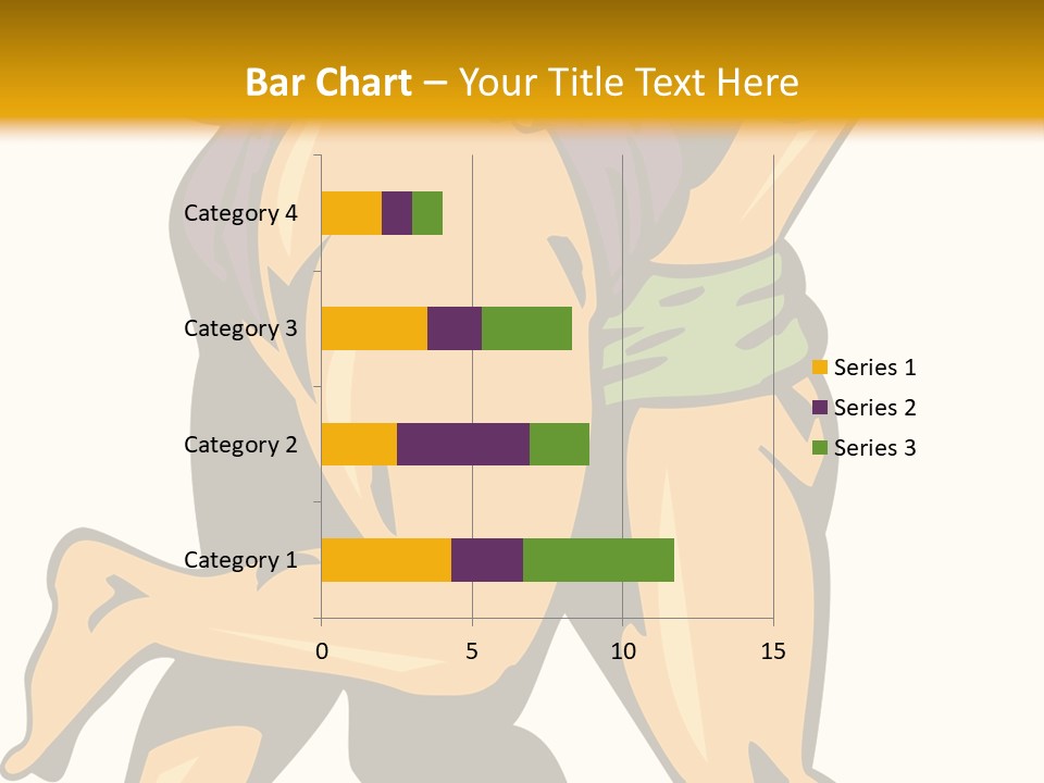 A Couple Of People Hugging Each Other On A Yellow Background PowerPoint Template