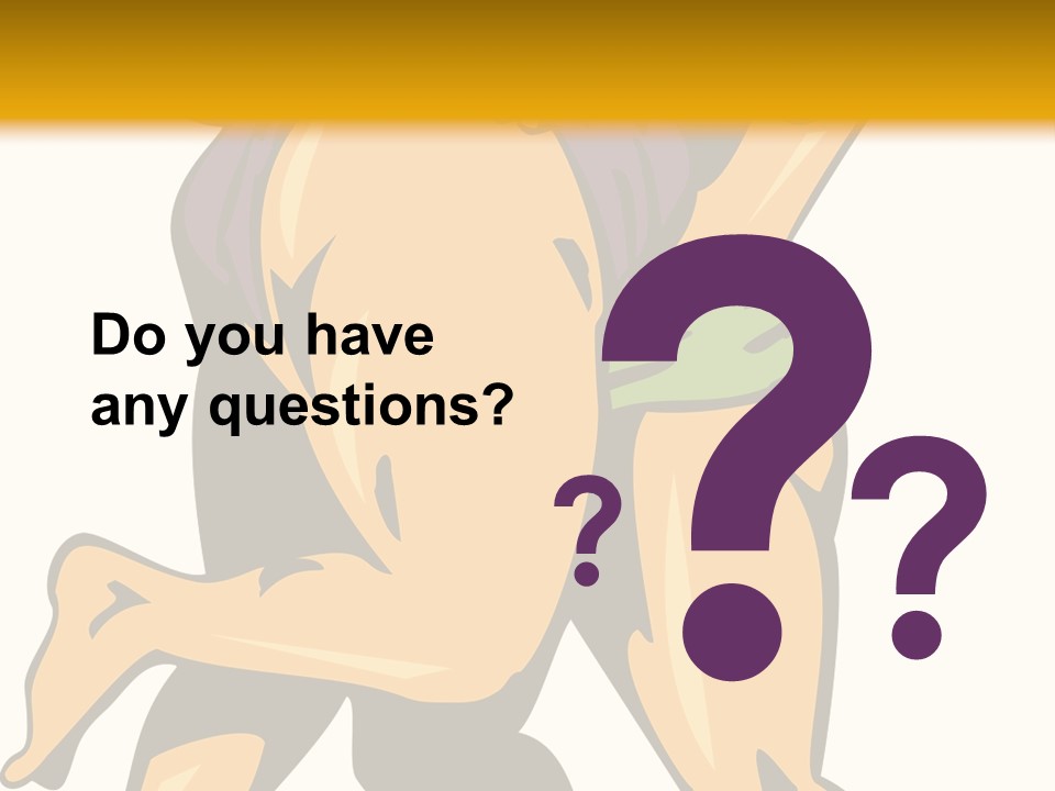 A Couple Of People Hugging Each Other On A Yellow Background PowerPoint Template