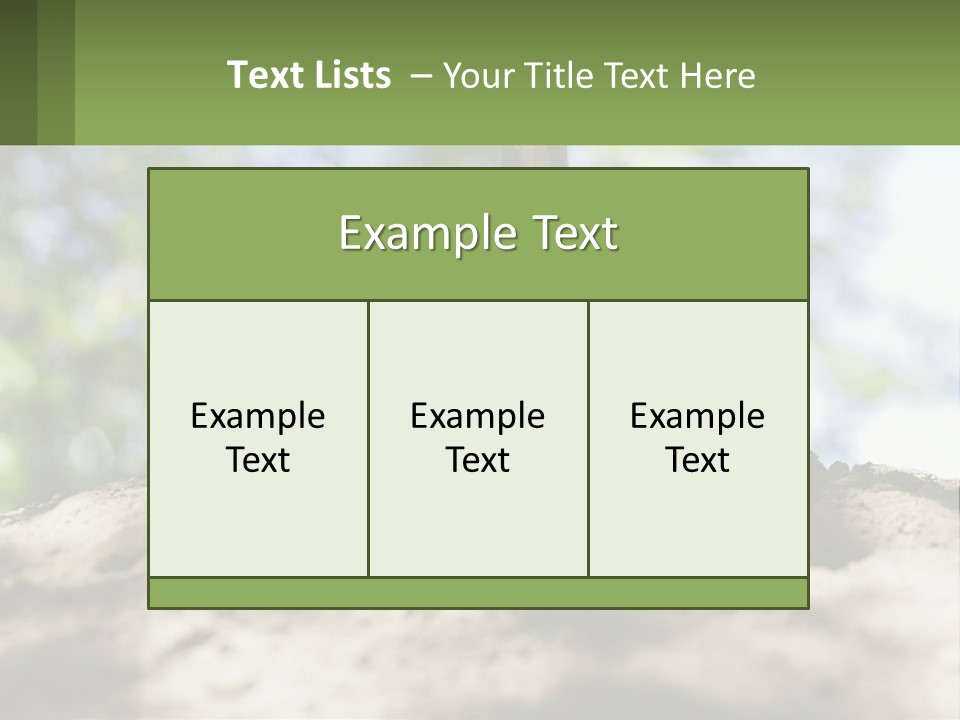 A Shovel In The Dirt With Trees In The Background PowerPoint Template