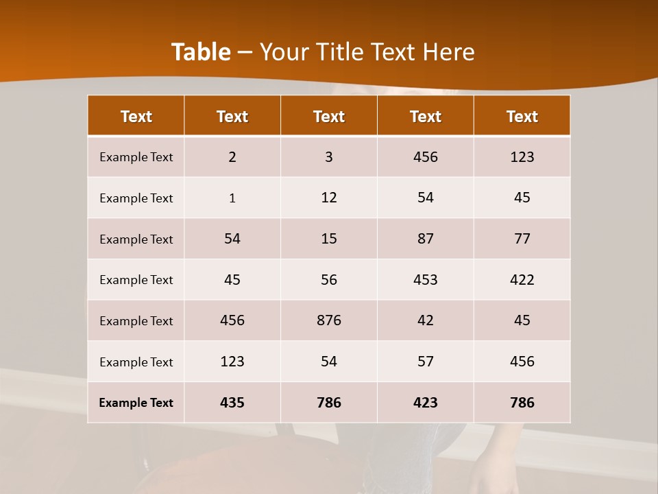 A Young Boy Sitting On A Wooden Chair With His Mouth Open PowerPoint Template