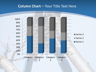 A Pair Of Scissors Are Stuck In A Tree PowerPoint Template