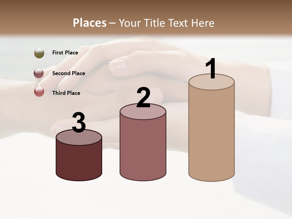 A Couple Of People Holding Hands In Front Of A Window PowerPoint Template