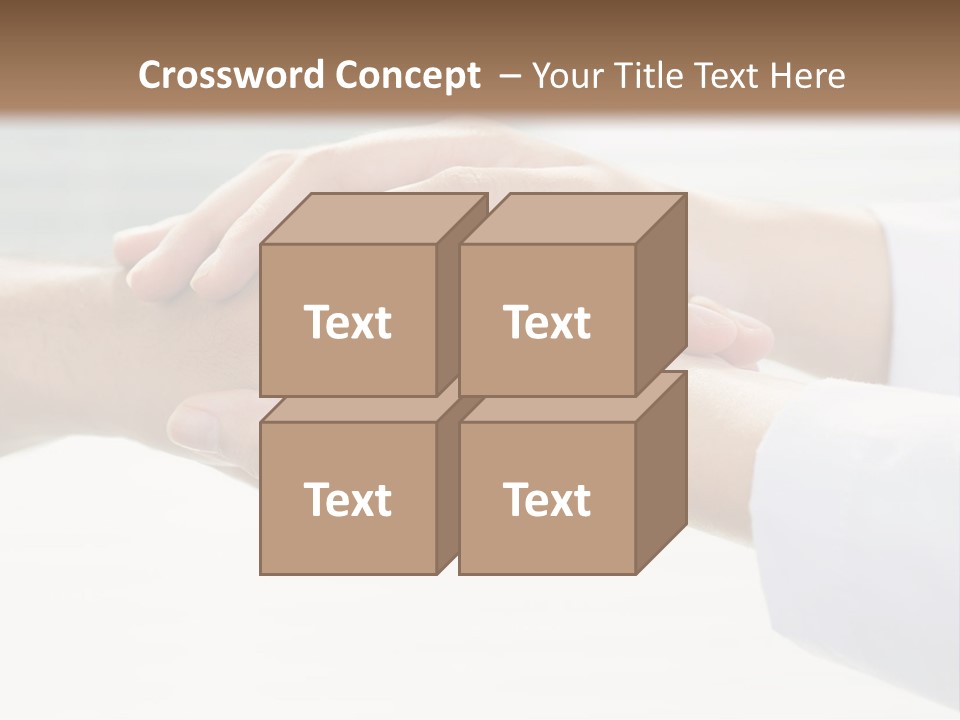 A Couple Of People Holding Hands In Front Of A Window PowerPoint Template