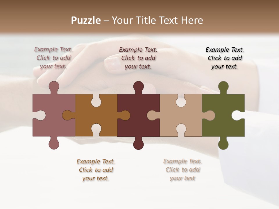 A Couple Of People Holding Hands In Front Of A Window PowerPoint Template