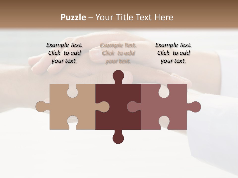 A Couple Of People Holding Hands In Front Of A Window PowerPoint Template