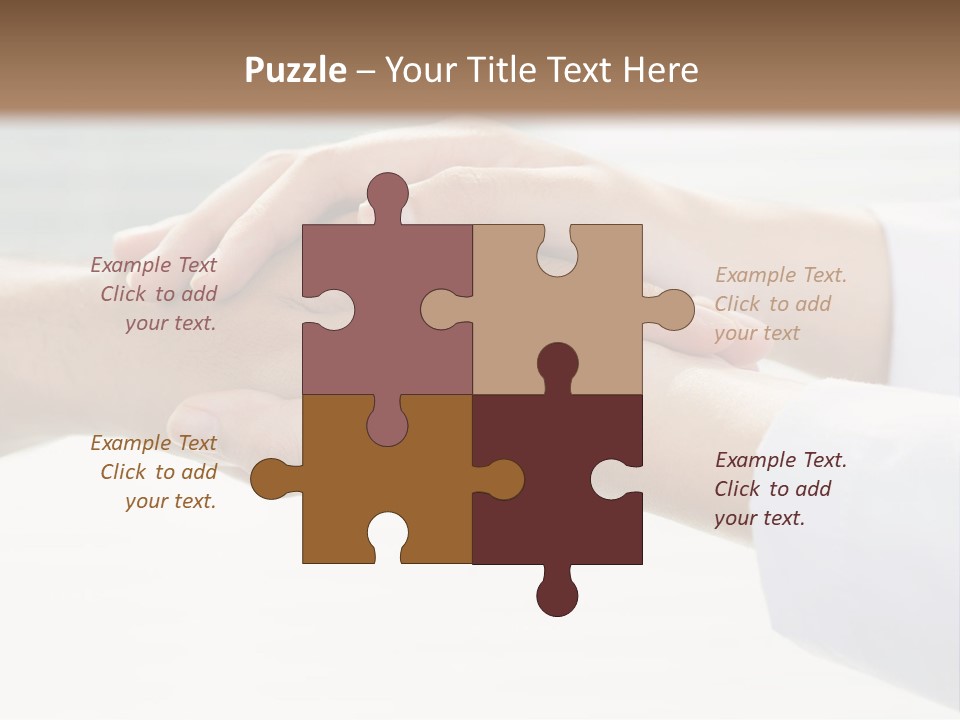 A Couple Of People Holding Hands In Front Of A Window PowerPoint Template