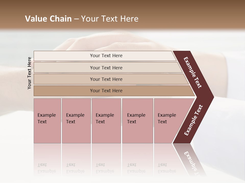 A Couple Of People Holding Hands In Front Of A Window PowerPoint Template