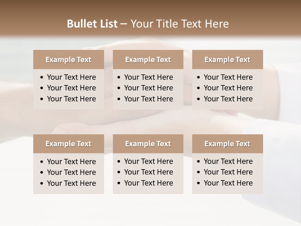 A Couple Of People Holding Hands In Front Of A Window PowerPoint Template