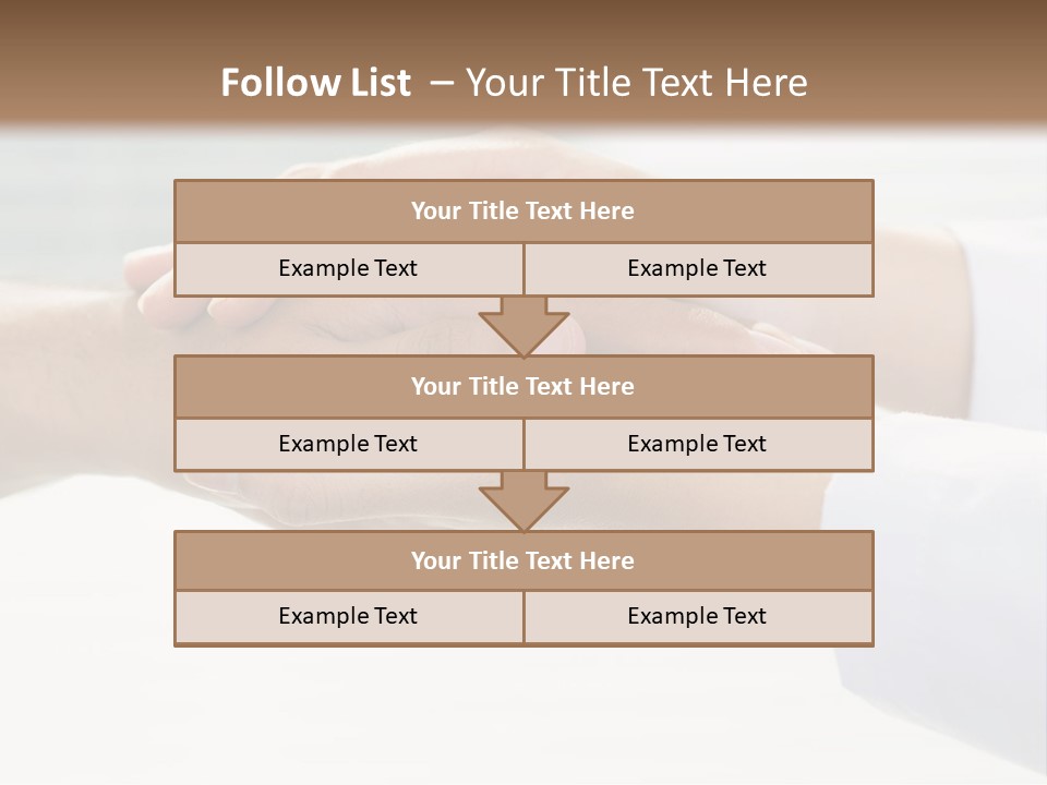 A Couple Of People Holding Hands In Front Of A Window PowerPoint Template