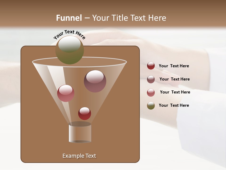 A Couple Of People Holding Hands In Front Of A Window PowerPoint Template