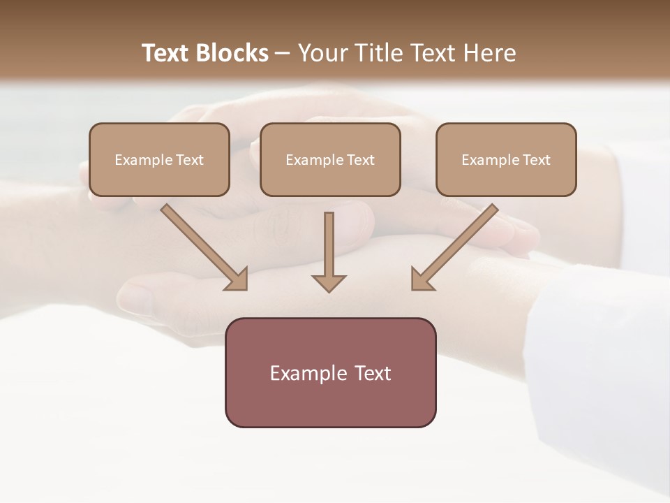 A Couple Of People Holding Hands In Front Of A Window PowerPoint Template