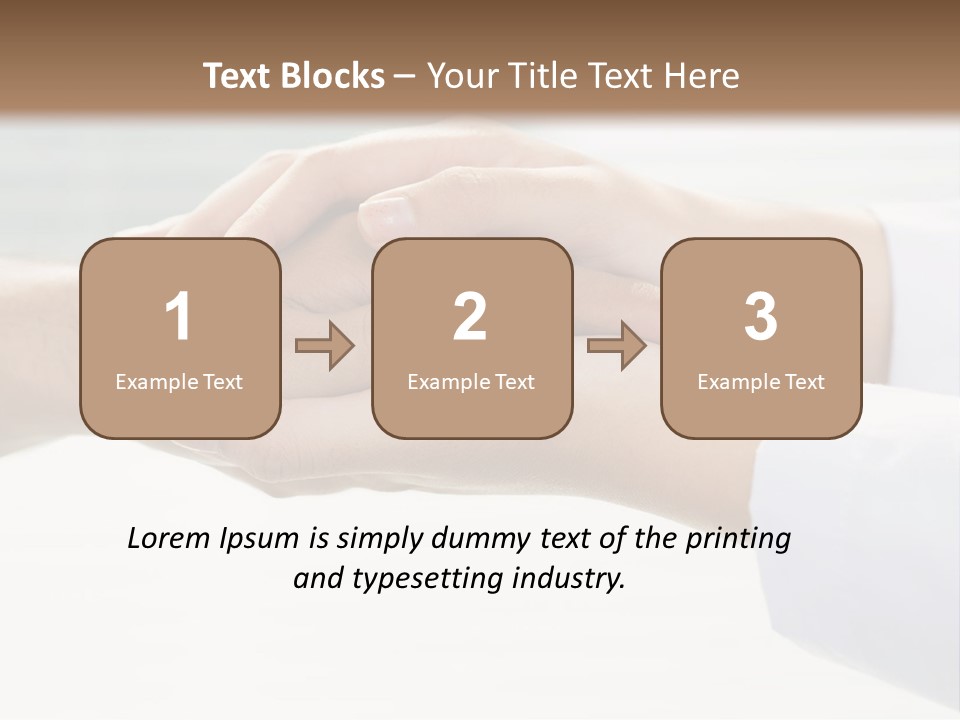 A Couple Of People Holding Hands In Front Of A Window PowerPoint Template