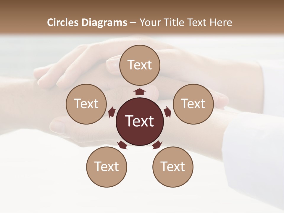 A Couple Of People Holding Hands In Front Of A Window PowerPoint Template