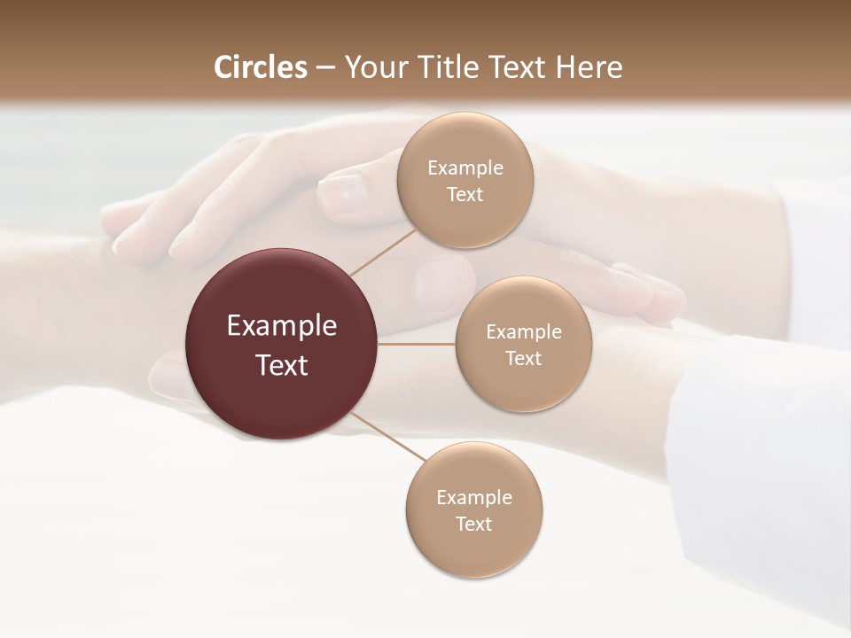 A Couple Of People Holding Hands In Front Of A Window PowerPoint Template