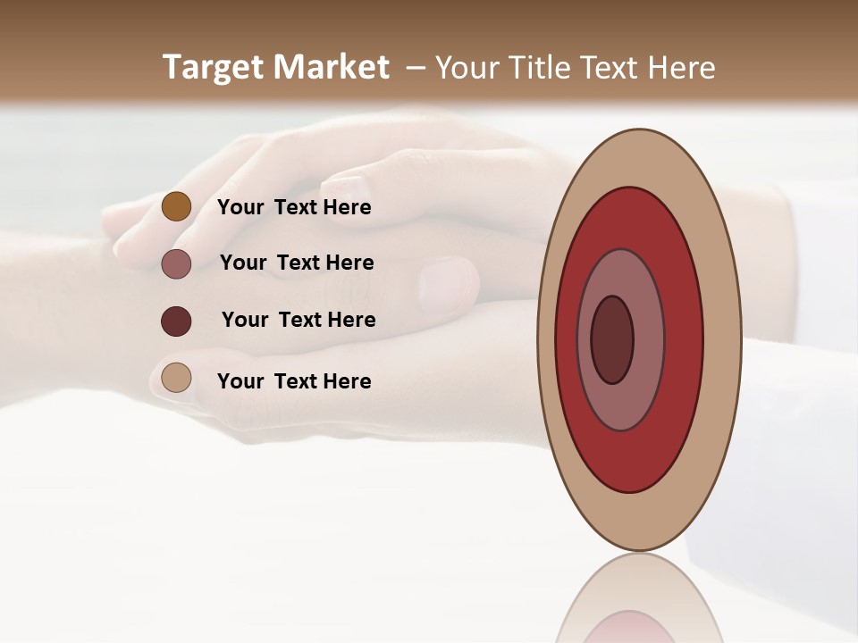 A Couple Of People Holding Hands In Front Of A Window PowerPoint Template