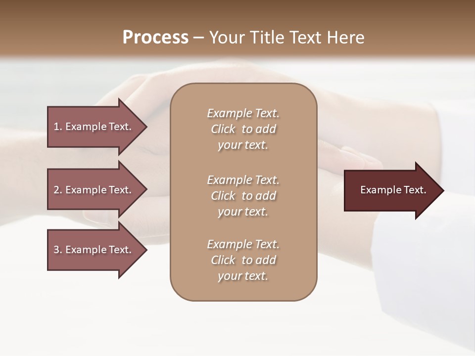 A Couple Of People Holding Hands In Front Of A Window PowerPoint Template