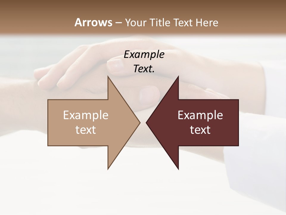 A Couple Of People Holding Hands In Front Of A Window PowerPoint Template